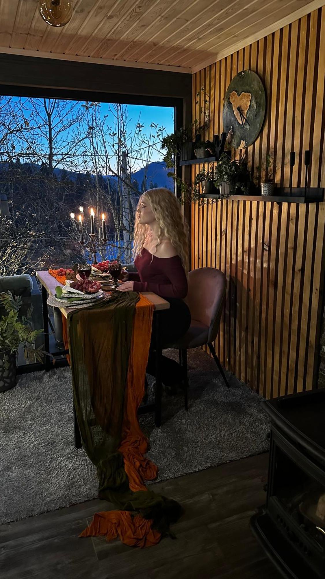 Казковий Дім Та Garden Два Будиночки В Горах З Чаном-Джакузі Slavske Exterior photo